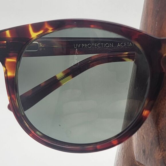 Kent Wang Lost Tortoiseshell UV Protection & Acetate Frame Sunglasses - Picture 2 of 12